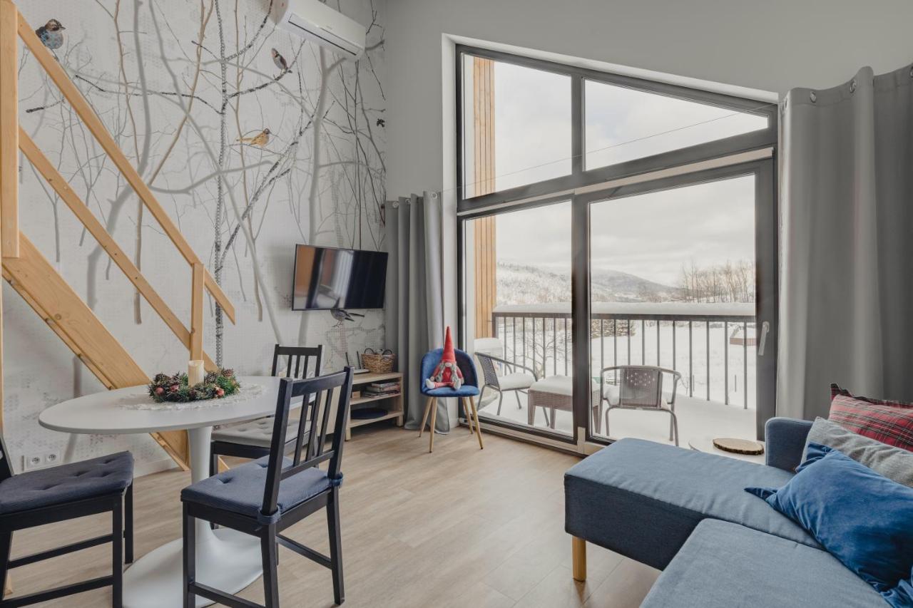 Szczyrk Ptasie Apartamenty Nowosc Z Widokiem Na Gory Bagian luar foto