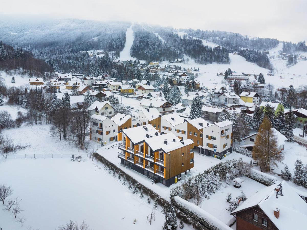 Szczyrk Ptasie Apartamenty Nowosc Z Widokiem Na Gory Bagian luar foto
