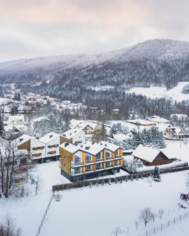 Szczyrk Ptasie Apartamenty Nowosc Z Widokiem Na Gory Bagian luar foto